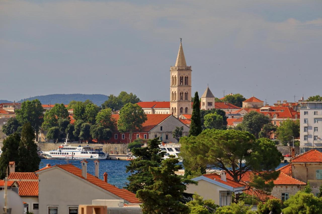 Penthouse Diem - Private Pool With Sea View Zadar Exterior photo